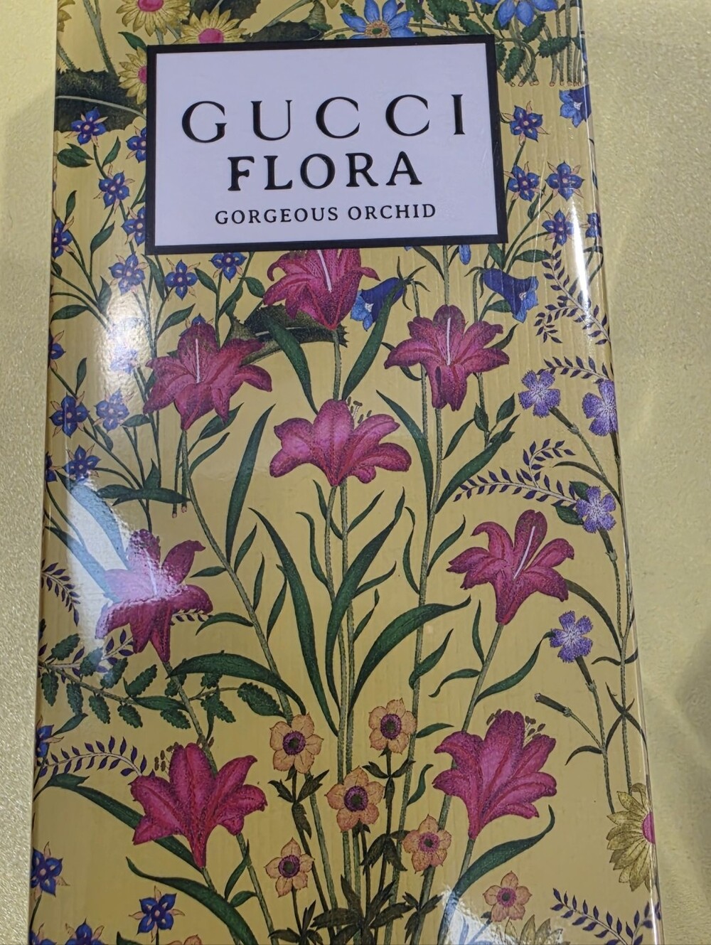 Gucci Flora Gorgeous Orchid Yellow Floral 100 ML New